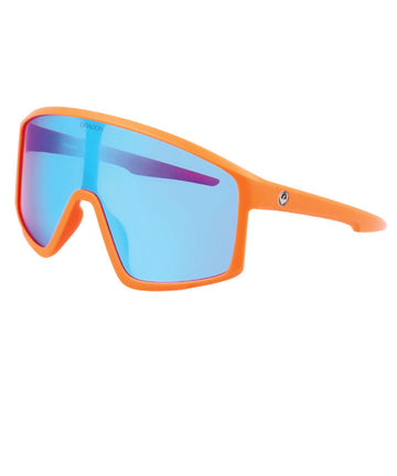 Dragon Amped Matte Flame w/ LUMALENS Blue Ion Sunglasses